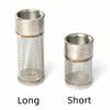 JUJUJ Durable Stainless Steel Water Filter, 1.27–10.24 cm SS304 Mesh Screen for Irrigation, Aquariums & Pump Hoses, 1 pc (1.5 in Short) view 3