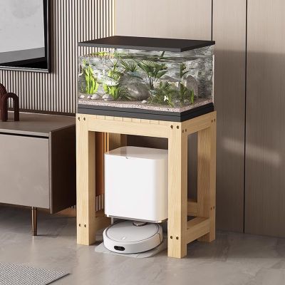 QUEMZAR Aquarium Stand, Aquarium Cabinet 120 x 50, High Load Capacity, for Turtle Tanks and Reptile Terrariums, Brown Wood, 50 x 45 x 50 cm