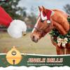 Dinntty Christmas Hat for Horses with Ears and Bells view 2