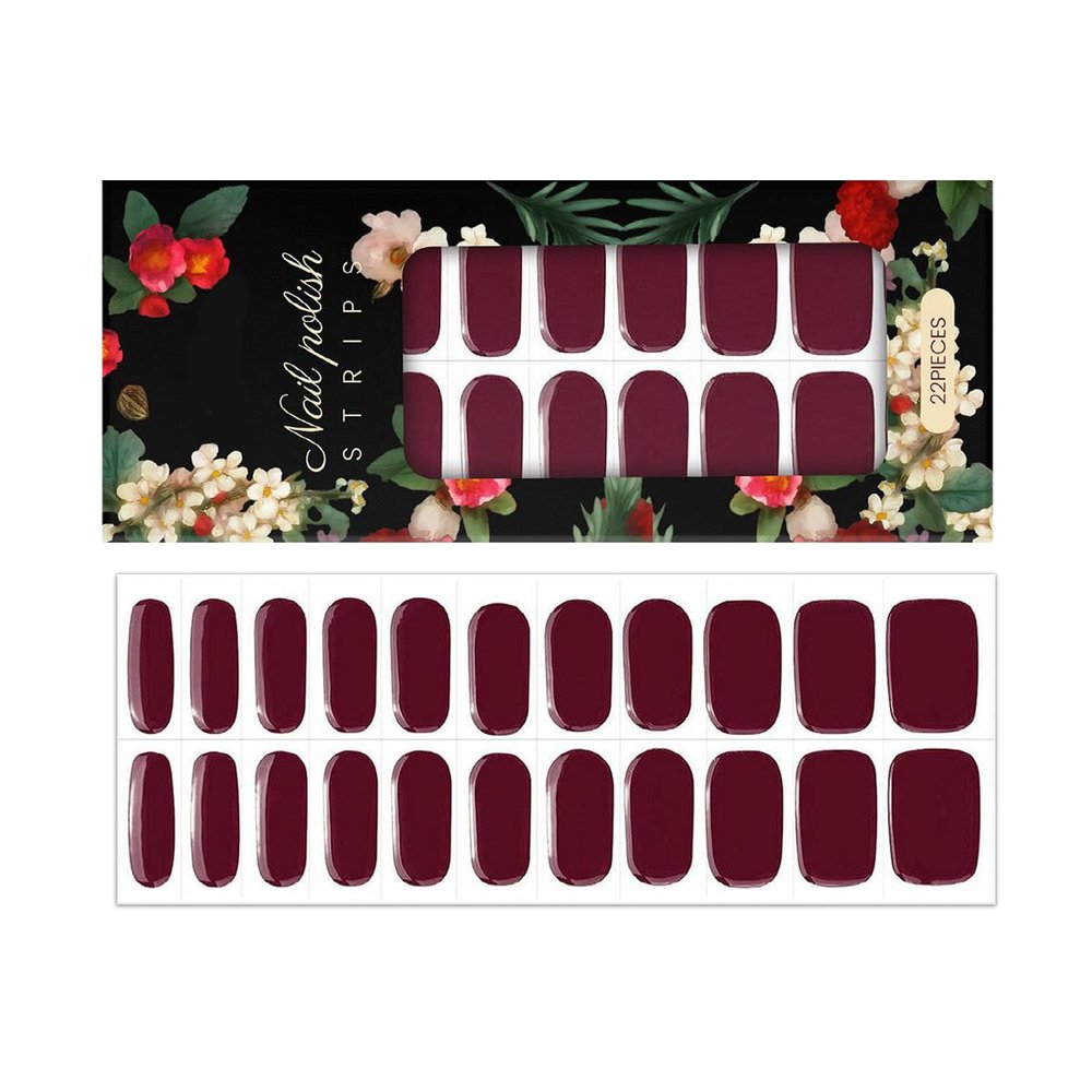 Nail Strips, 22 Count, Color Nail Foils