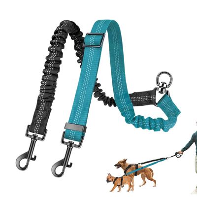 360° Rotating Dog Leash with Shock Absorption