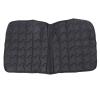 Breathable Black PU Leather Horse Saddle Pad view 1