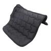 Breathable Black PU Leather Horse Saddle Pad view 2