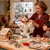 Navidea Christmas Pet Scarf, Festive Knitted Collar view 3