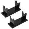 HUSHUI Acrylic Razor Holder Stand, 10 x 4 x 4.5 cm, Black view 1