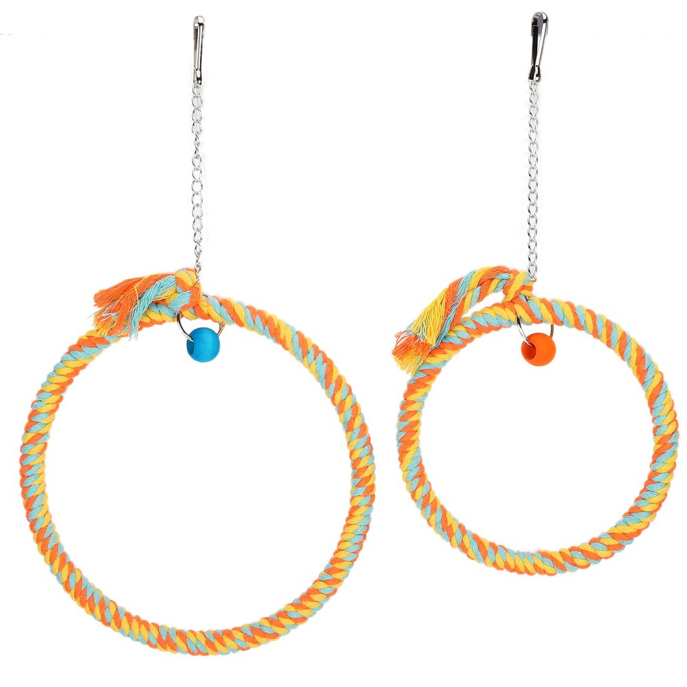 YYALYYON Bird Swing Toy for Parrots
