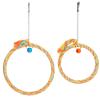 YYALYYON Bird Swing Toy for Parrots view 1