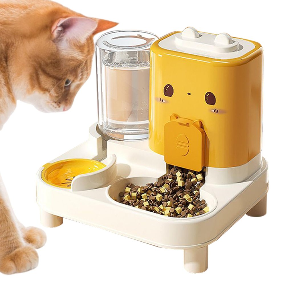 Automatic Dog Feeder with Detachable Water Dispenser