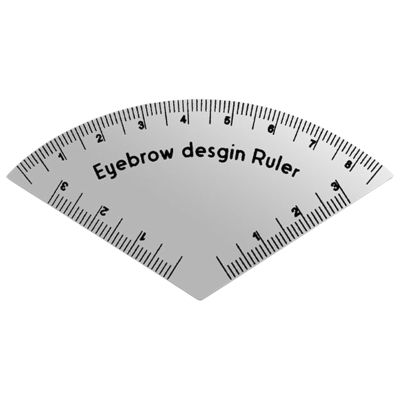 Precise, Reusable, Portable Eyebrow Ruler