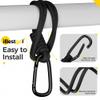 iBestgol Stroller Hooks, Universal Bag Hooks, Pink, 4-Pack view 4