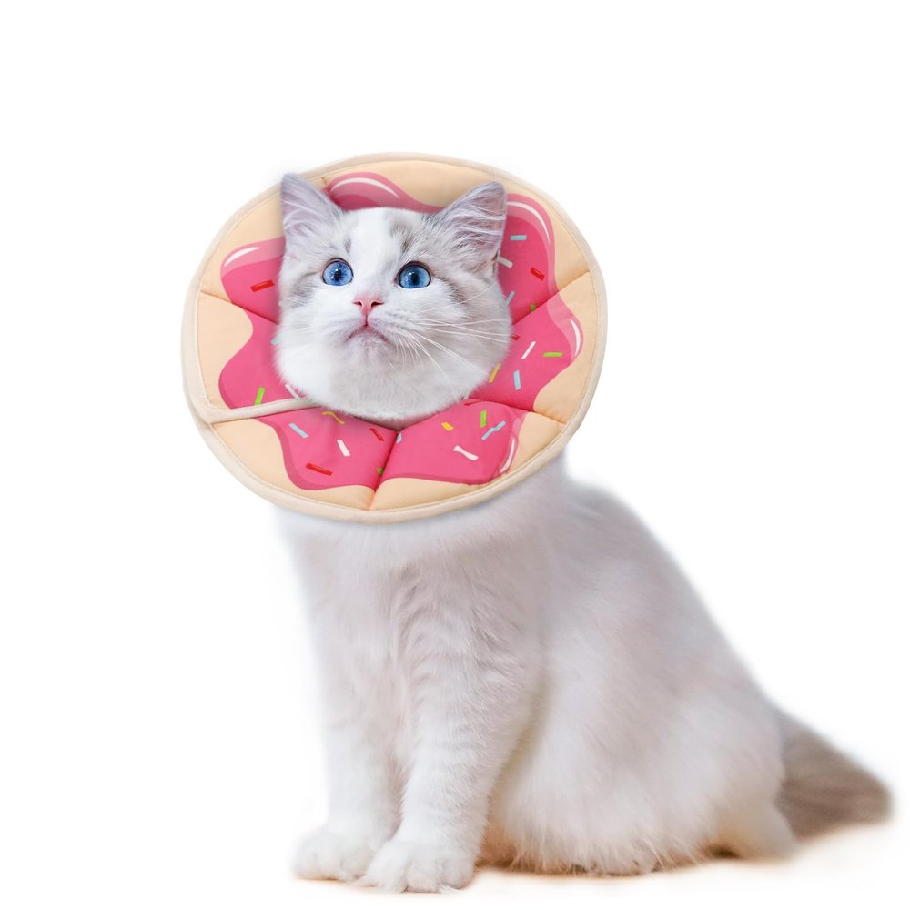 Soft Fruit-Style Recovery Collar for Cats & Small Dogs