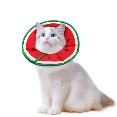 Supet Soft Fruit-Style Recovery Collar for Cats & Small Dogs