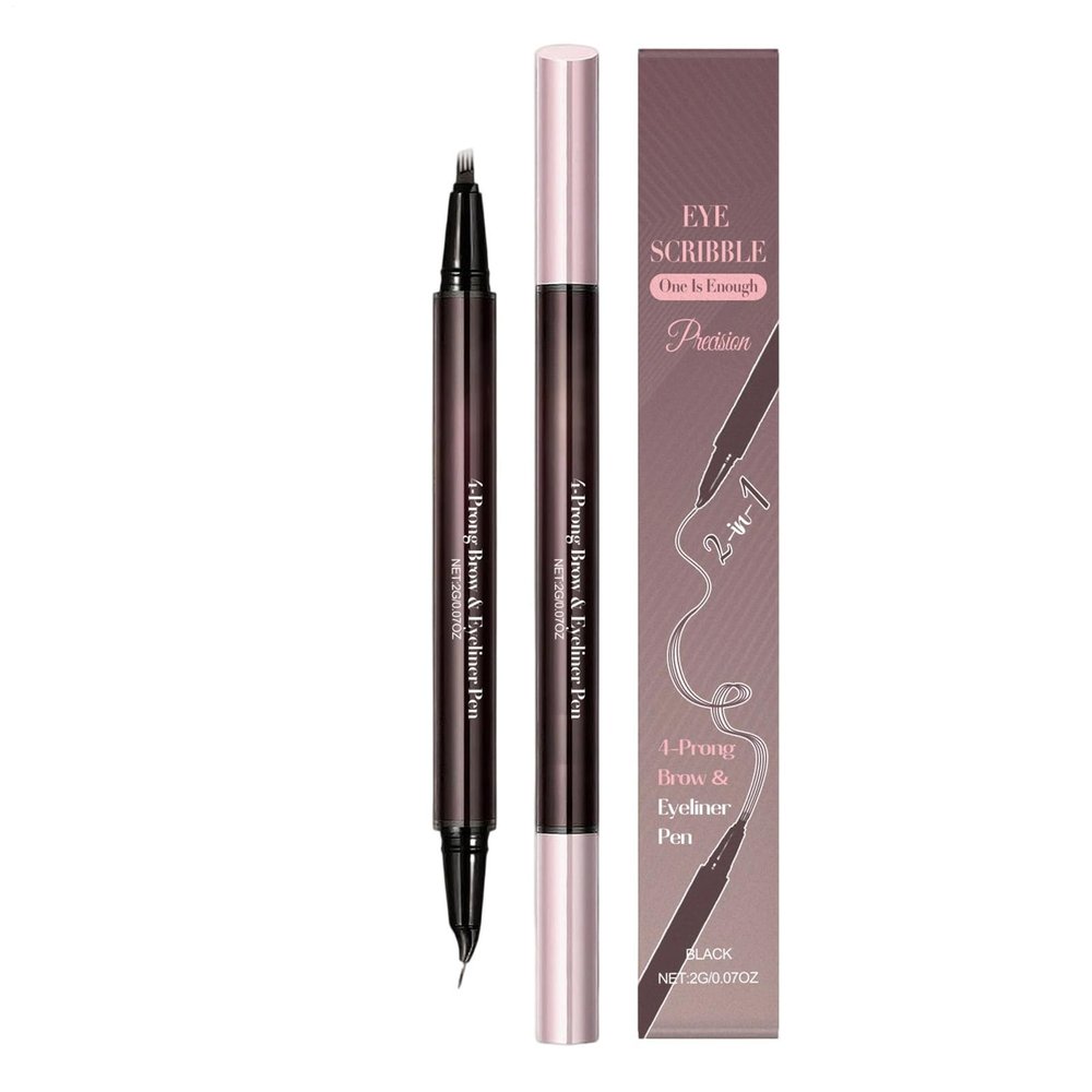 2-in-1 Double-Ended Eyebrow and Eyeliner Pencil