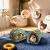 Generic Hamster Bed, 2 Pieces, Soft and Warm Hammock for Hamsters view 2