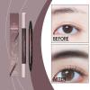 Waterproof 2-in-1 Eyebrow Pencil and Eyeliner for Women and Girls view 2