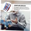 Yardwe 4-Piece Double-Ended Denture Brushes view 4