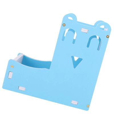 Blue 2-in-1 Rat Hamster Pet Water Bottle Feeder
