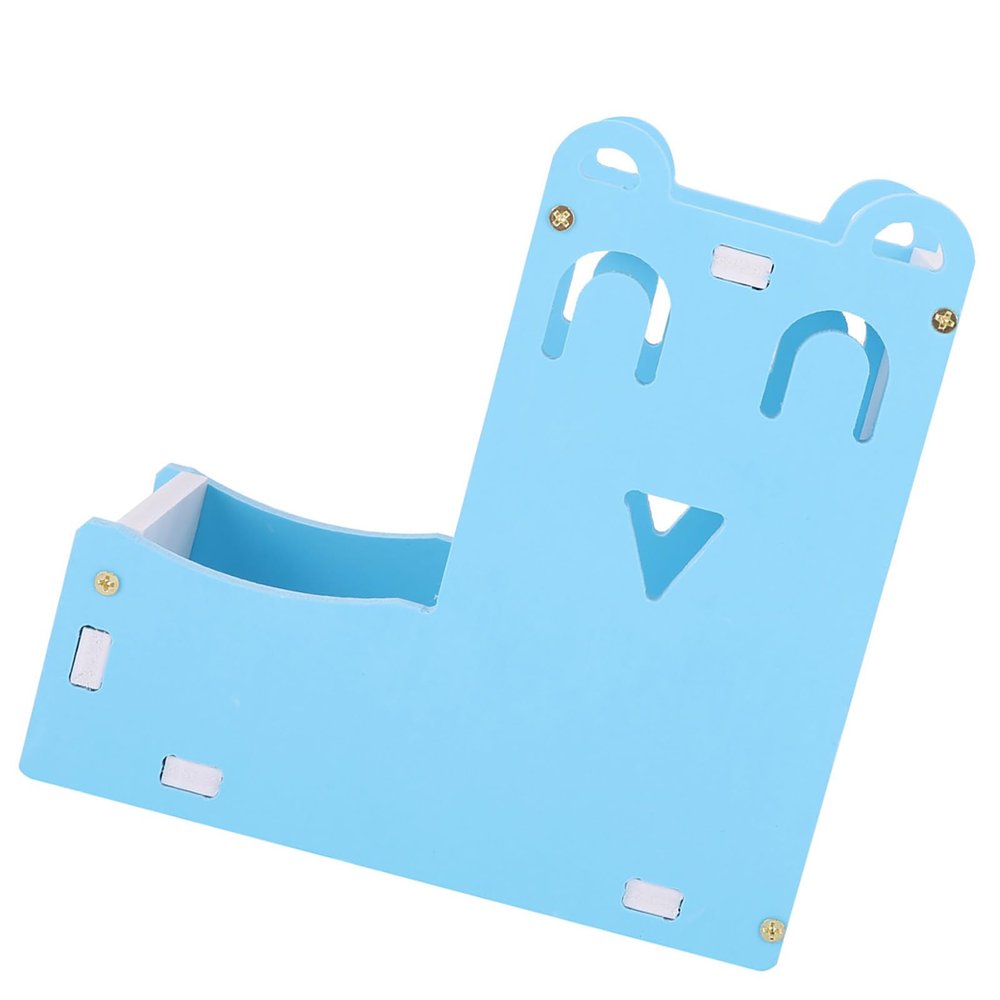 Blue 2-in-1 Rat Hamster Pet Water Bottle Feeder
