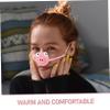 TOYANDONA Hand-Knitted Wool Yarn Nose Warmer view 3