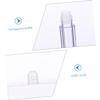 ULTECHNOVO 10-Piece Refillable Lip Gloss Tubes, Transparent Lip Cosmetic Containers with Applicators for DIY Lip Gloss and Lip Color view 4