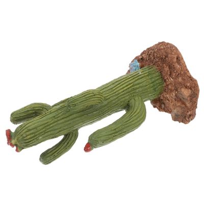 Alasum Artificial Reptile Cactus Terrarium Decor