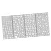STOBAZA Self-Adhesive 3D Sakura Blossom Nail Art Paper Stickers, 4 Sheets with Stylish Floral Patterns, 10 Times Thicker than Stickers for Nail Salons view 1