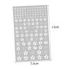 STOBAZA Self-Adhesive 3D Sakura Blossom Nail Art Paper Stickers, 4 Sheets with Stylish Floral Patterns, 10 Times Thicker than Stickers for Nail Salons view 2