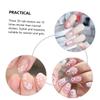 STOBAZA Self-Adhesive 3D Sakura Blossom Nail Art Paper Stickers, 4 Sheets with Stylish Floral Patterns, 10 Times Thicker than Stickers for Nail Salons view 4