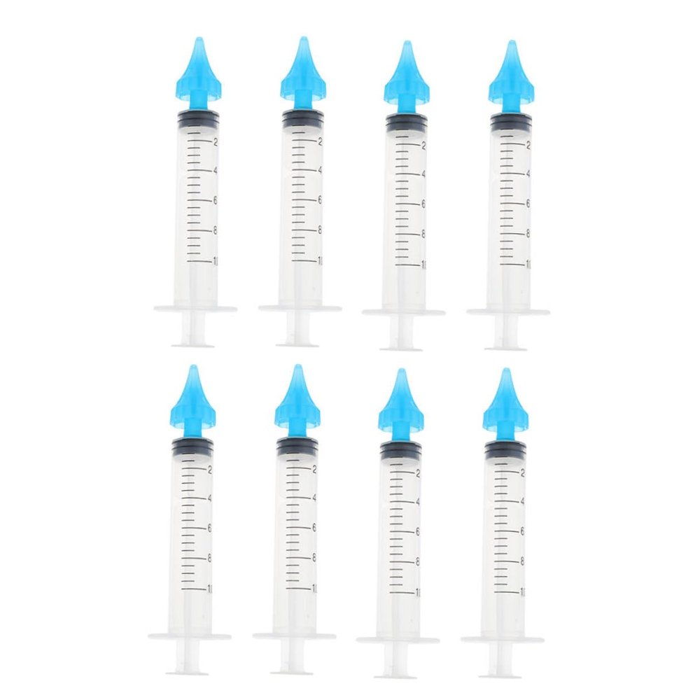 4-Piece Plastic Ear-Care Syringe Set for Ear Cleaning, 10 mL