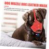 Homoyoyo Brown Leather Dog Muzzle - 2 Pack view 4