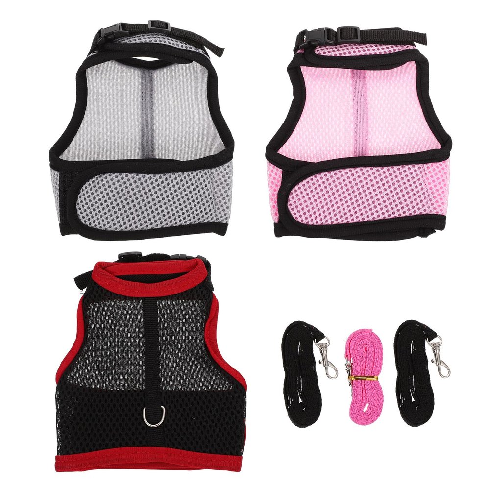 JUMPLAWN Small Animal Harness Set with Leash