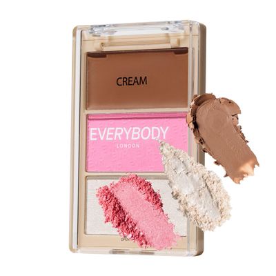EVERYBODY LONDON Blush Me Baby Trio Face Contour Palette