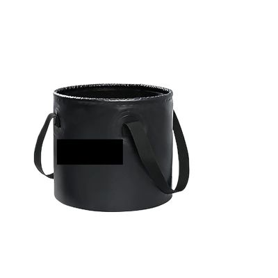 Folding Foot Bath Bucket, Portable Foot Soaking Basin for Camping and Travel, Black
