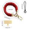 DONGKER Universal Phone Wrist Strap, Elastic Hands-Free Lanyard with Attachment Patch and Ring Strap view 4