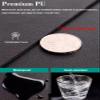Innovz Waterproof PU Leather Windowsill Mat, Black, 63 x 4 in (160 x 10 cm) view 2