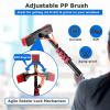 Extendable Water-Fed Pole Set with Window Brush and Spray Disc view 4