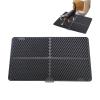Foldable Waterproof Cat Litter Mat for Indoor Use view 1