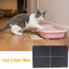 Foldable Waterproof Cat Litter Mat for Indoor Use view 2