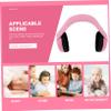 Beatifufu Adjustable Noise-Reducing Earmuffs, Soft Durable Material, for Newborns and Young Girls, Pink view 2