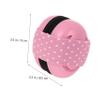Beatifufu Adjustable Noise-Reducing Earmuffs, Soft Durable Material, for Newborns and Young Girls, Pink view 4