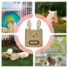 Hanging Rabbit Hay Feeder for Small Animals view 4