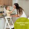 Ette Tete STEP'n'FOLD Adjustable Folding Learning Tower (Wood) view 2