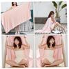 BUGUUYO Quick-Drying Women's Bath Towel, Soft Absorbent Coral Fleece Wrap view 4