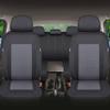 Complete Seat Cover Set for Cadillac CTS, 2003–2019, Black/Gray FT4 view 3