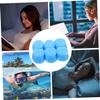 Veemoon 3 Pairs Silicone Earplugs for Water, Swimming, Sleeping, Noise Reduction and Hearing Protection view 3
