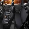 Protective Seat Cover Complete Set for Volvo C40, 2021 and Newer, Black/Gray FT2 view 2