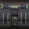 Protective Seat Cover Complete Set for Volvo C40, 2021 and Newer, Black/Gray FT2 view 3