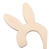 Cabilock 5-Piece Wooden Children's Hangers with Bunny Ears, Space-Saving Storage for Boys and Girls view 3