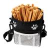 Waterproof Dog Treat Pouch Waist Bag with Waste Bag Dispenser view 1