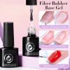 Transparent Fiberglass Gel for Nails, Long-Lasting, Cures Under view 2